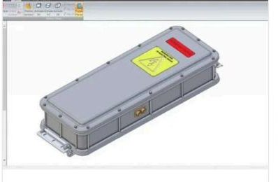 Vezérlőszekrény és elektronikai ház 3D modellje Alibre Design-ban